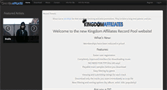 Desktop Screenshot of kingdomaffiliates.com